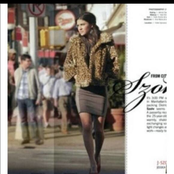 Alice + Olivia Eva Gray Ponte Silk & Black Leather Cap Sleeve Moto Mini Dress M - Picture 12 of 14